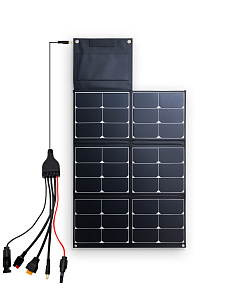 Портативная складная солнечная панель 100Вт, 18В Орбита OT-SMP03