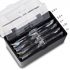 Лупа очки налобная увеличительная с подсветкой Орбита OT-INL59