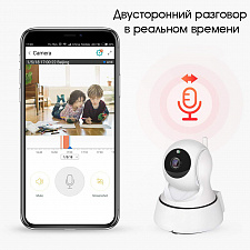 Орбита OT-VNI21 Белая видеокамера IP-WI-FI (1920*1080, 2Mpix, 3,6мм, пластик)