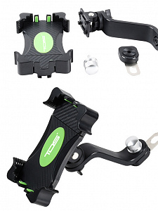 Держатель для телефона на велосипед, мотоцикл TDS TS-CAA59 Зеленый